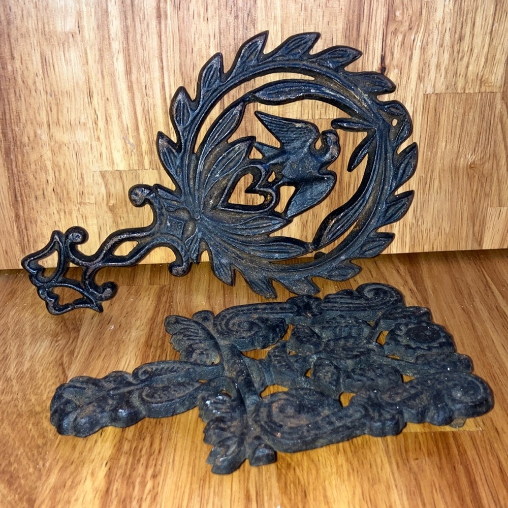 Vintage Cast Iron Trivets